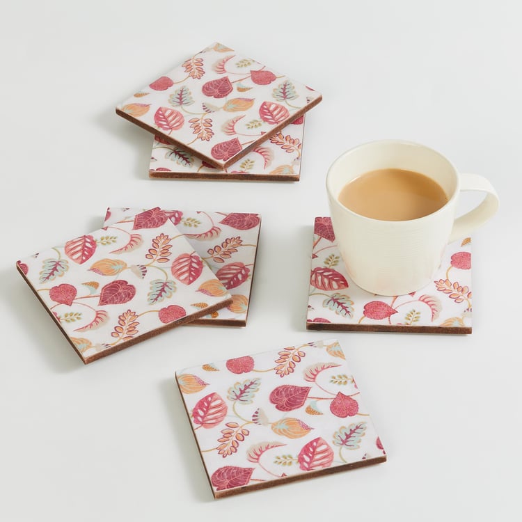 Corsica Hues Set of 6 Wood Coasters