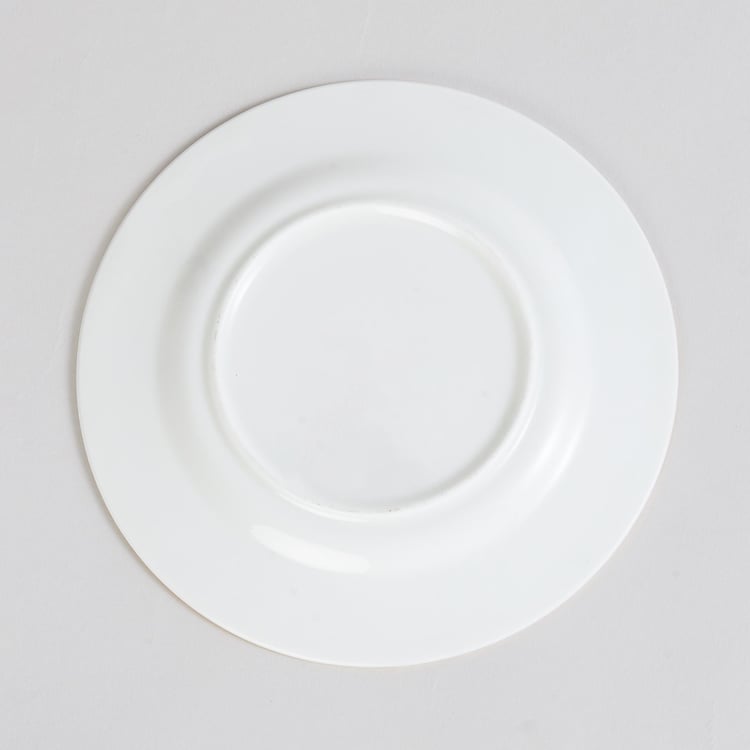 Heritage Renew Multicolour Printed Bone China Appetizer Plate - 16cm