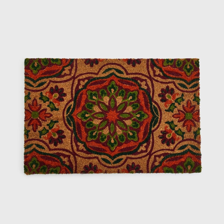 Stencila Chakra Coir Printed Doormat - 40x60cm