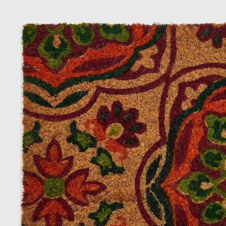 Stencila Chakra Coir Printed Doormat - 40x60cm