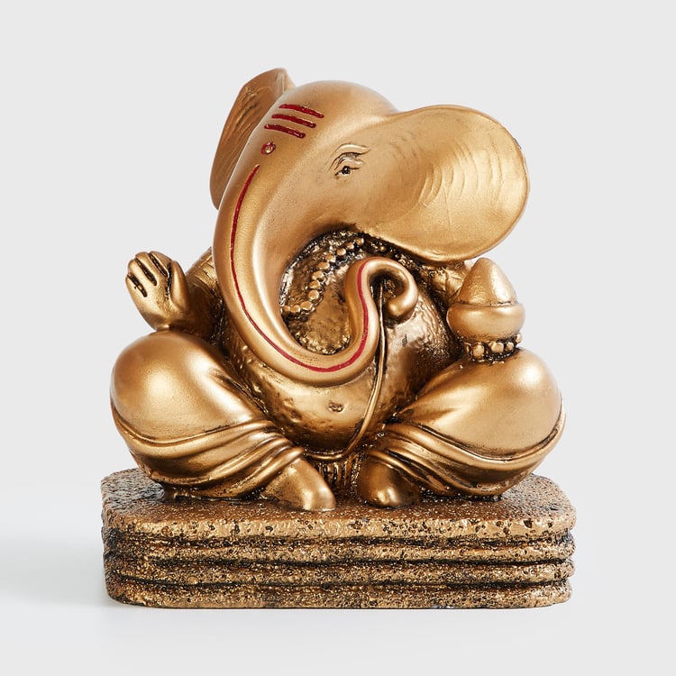 Corsica Harmony Polyresin Ganesha Figurine