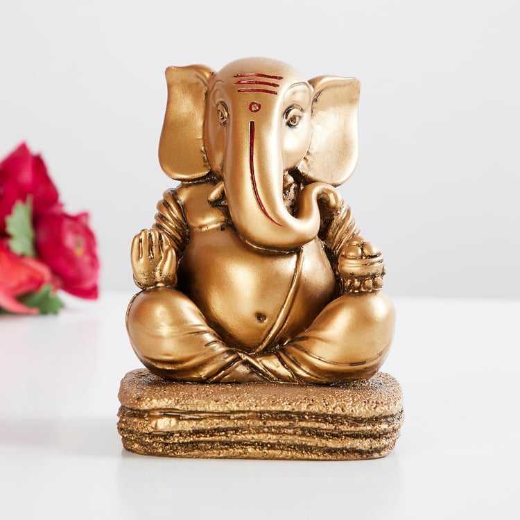 Corsica Harmony Polyresin Ganesha Figurine