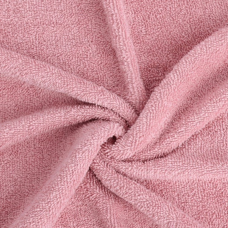 Spaces Edira Coral Blush Cotton Towel Set - 4Pcs