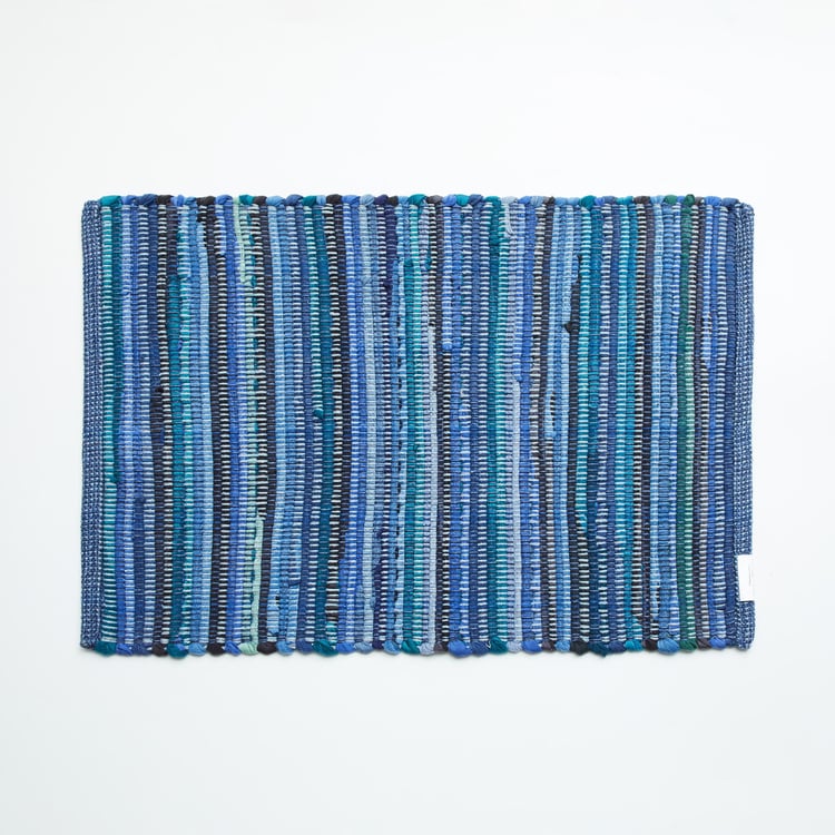 Melange Cotton Woven Dhurrie - 50x75cm