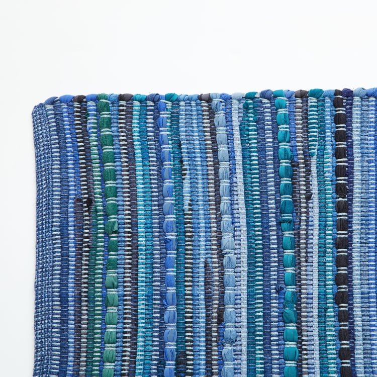 Melange Cotton Woven Dhurrie - 50x75cm