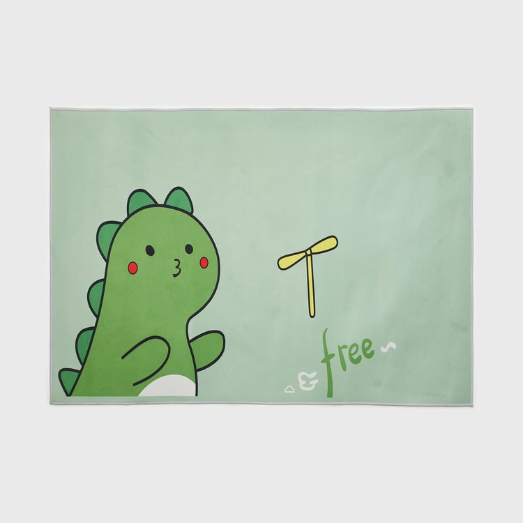 Corsica Slate Kids Dino Printed Play Mat- 150x100cm