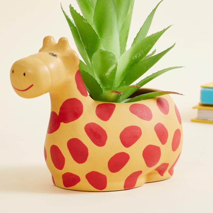 Malta Ceramic Giraffe Planter