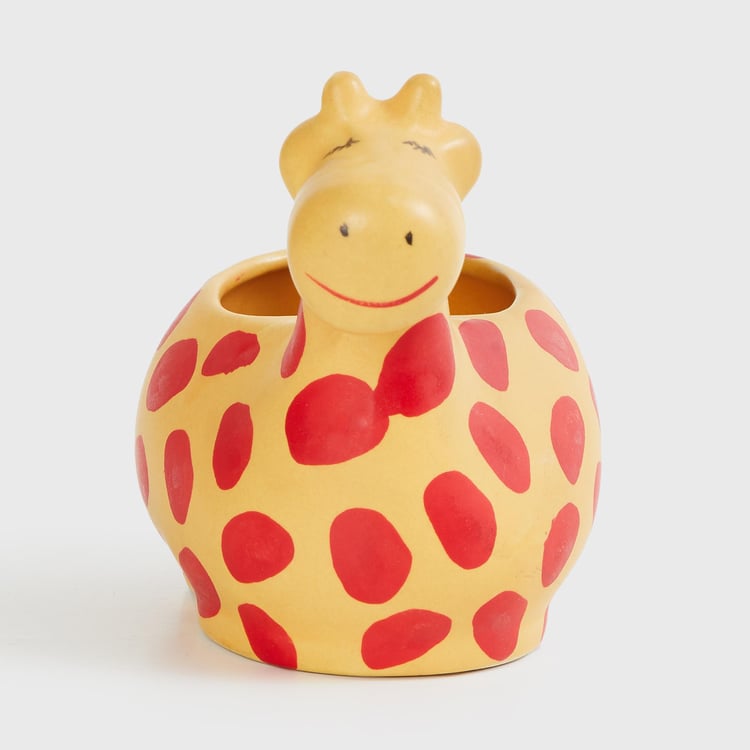 Malta Ceramic Giraffe Planter