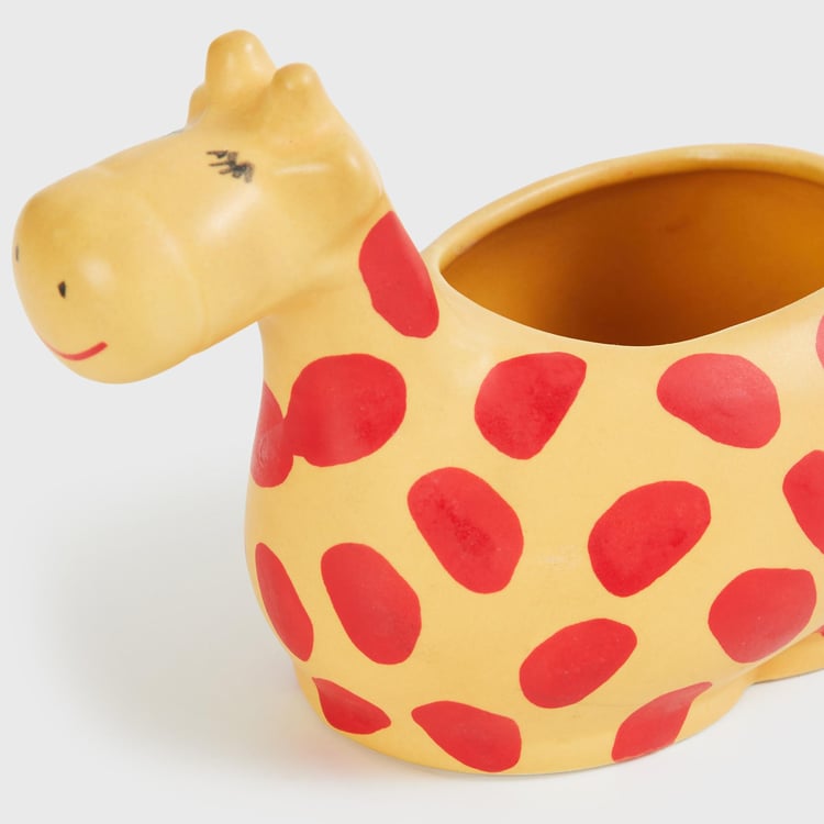 Malta Ceramic Giraffe Planter