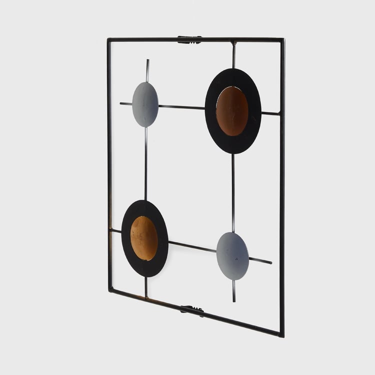 Buy Iliano Metal Square Wall Art from Home Centre at just INR 799.0