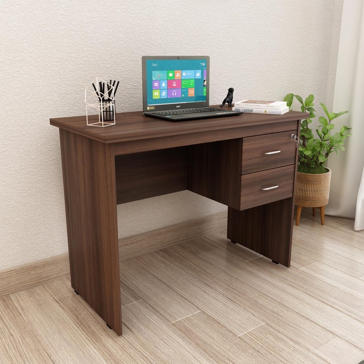 Helios Lewis Jane Study Desk - Brown