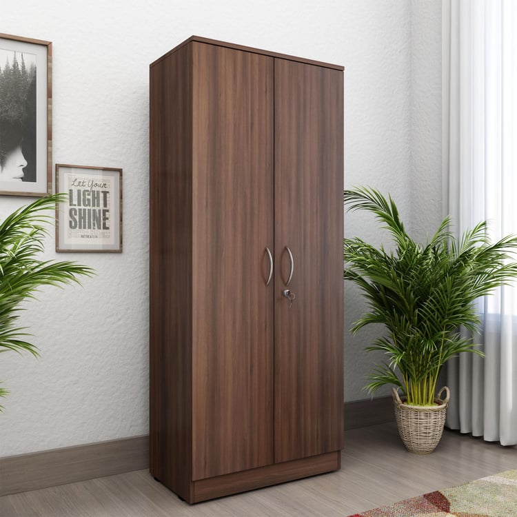 Helios Lewis Taylor NXT 2-Door Wardrobe - Brown