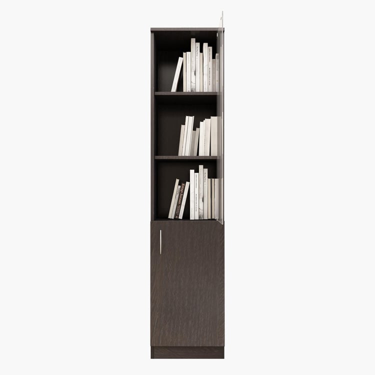 Helios Rhine Heller NXT 5-Tier Book Cabinet - Brown