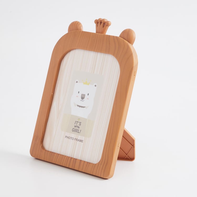 Corsica Slate Kids Bear Photo Frame - 16x23.5cm