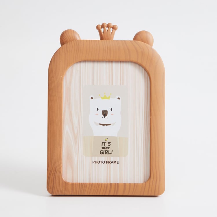 Corsica Slate Kids Bear Photo Frame - 16x23.5cm