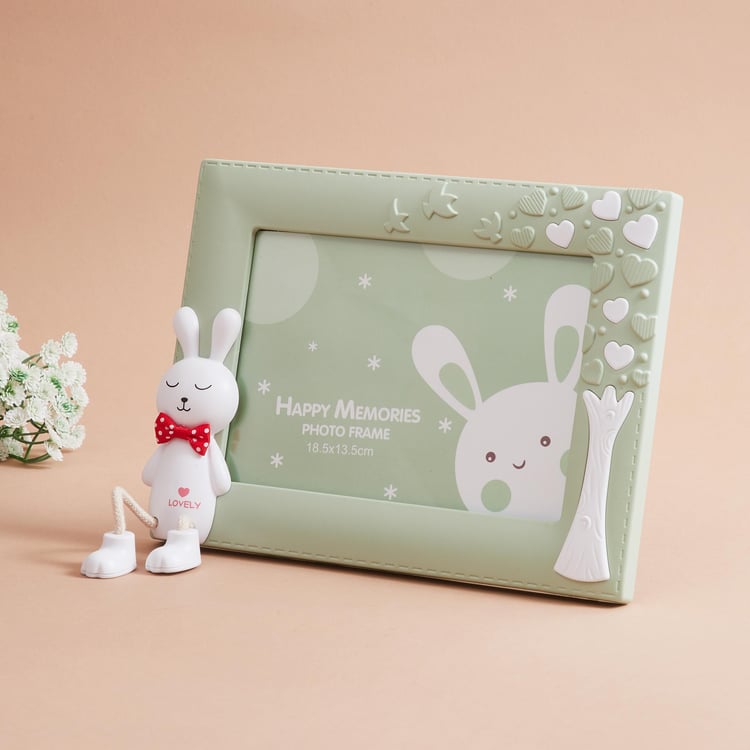 Corsica Slate Kids Bunny Photo Frame - 19x24cm