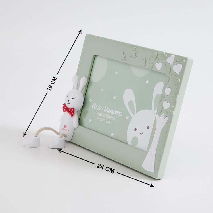 Corsica Slate Kids Bunny Photo Frame - 19x24cm