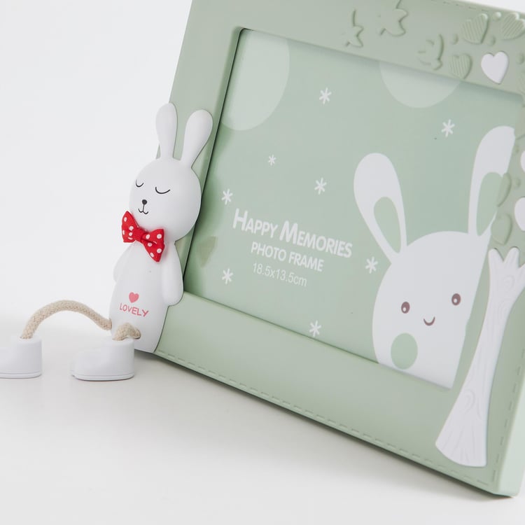 Corsica Slate Kids Bunny Photo Frame - 19x24cm