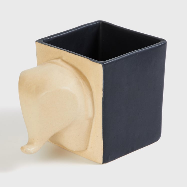 Corsica Eden Ceramic Elephant Planter