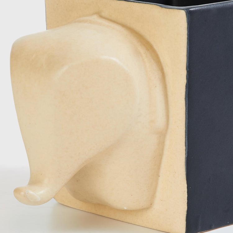 Corsica Eden Ceramic Elephant Planter