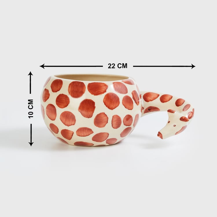 Corsica Eden Ceramic Giraffe Planter