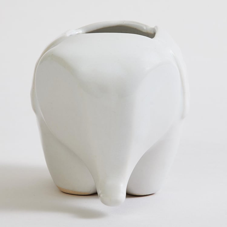 Corsica Eden Ceramic Elephant Planter