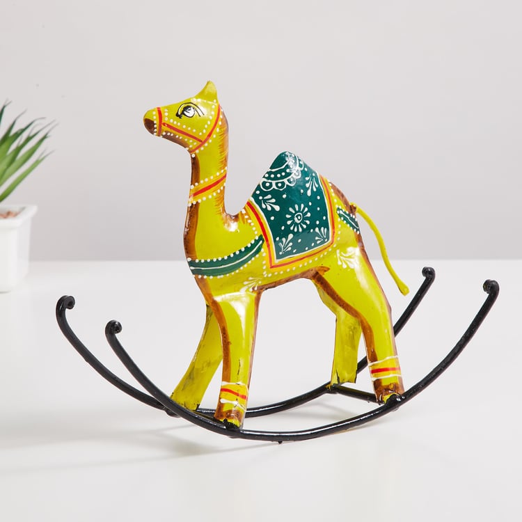 Corsica Mystic India Metal Camel Figurine