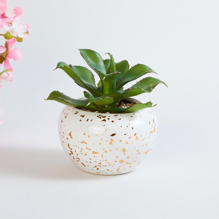 Eternity Artificial Plant in Ceramic Pot