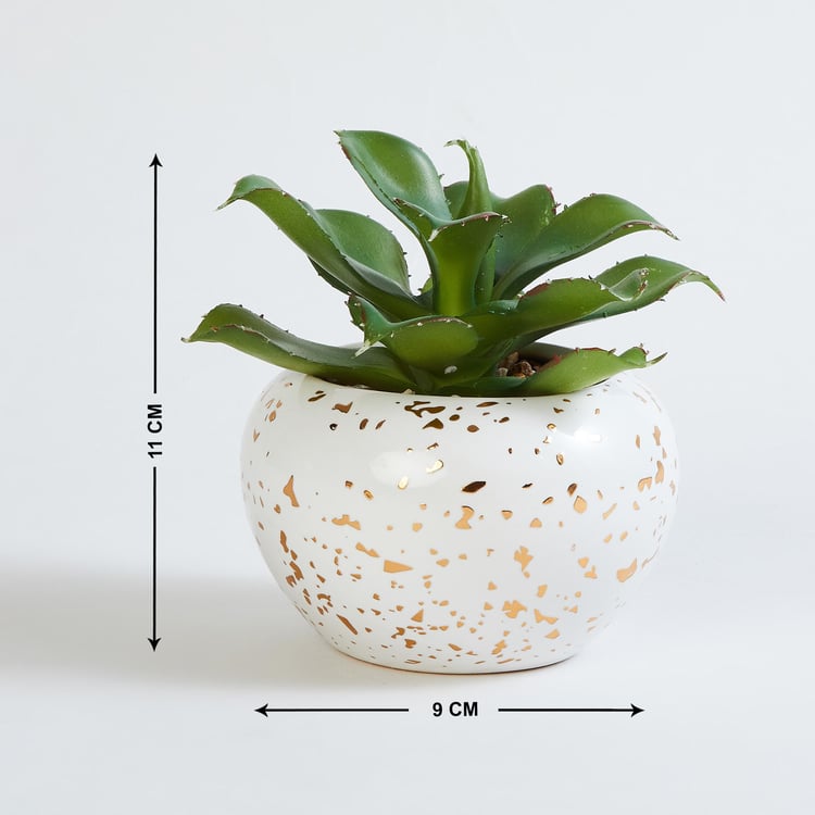 Eternity Artificial Plant in Ceramic Pot