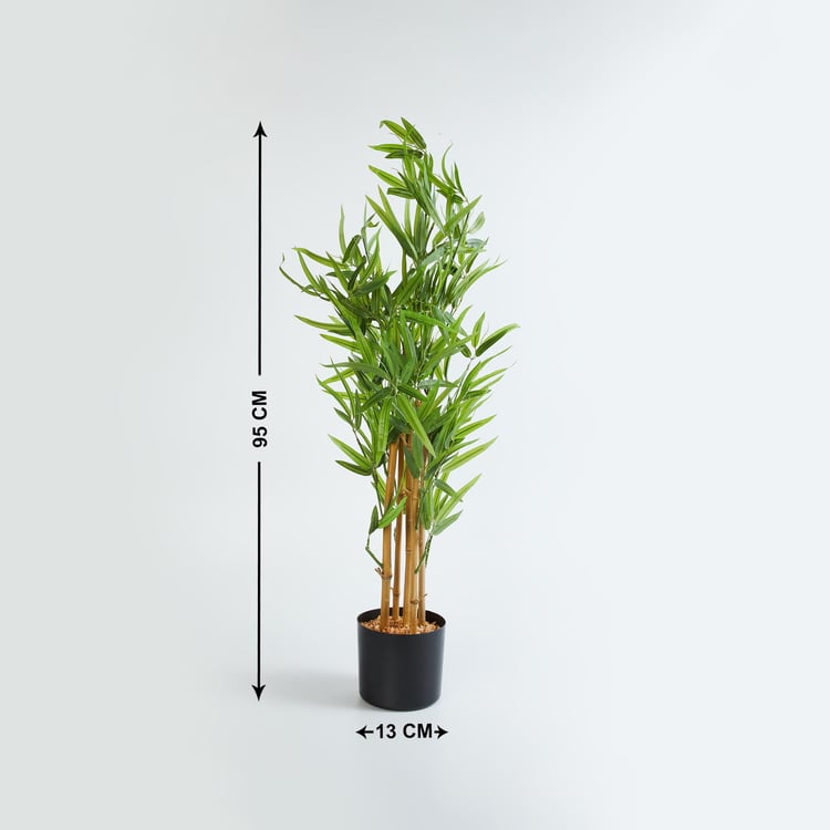 Gardenia Bamboo Artificial Plant in Pot