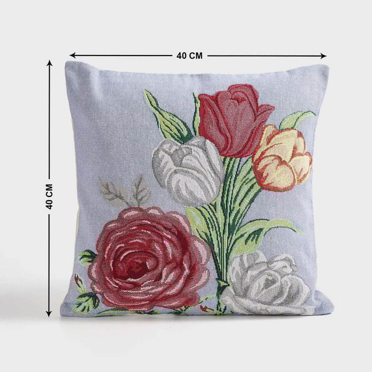 Corsica Blooms Set of 3 Cushion Covers - 40x40cm