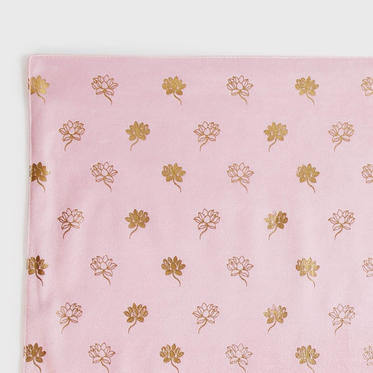 Heritage Renew Pink Floral Print Placemat - 33x48cm