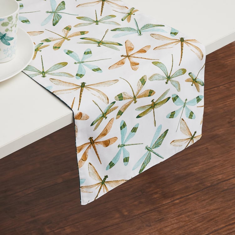 Corsica Dragonfly Table Runner