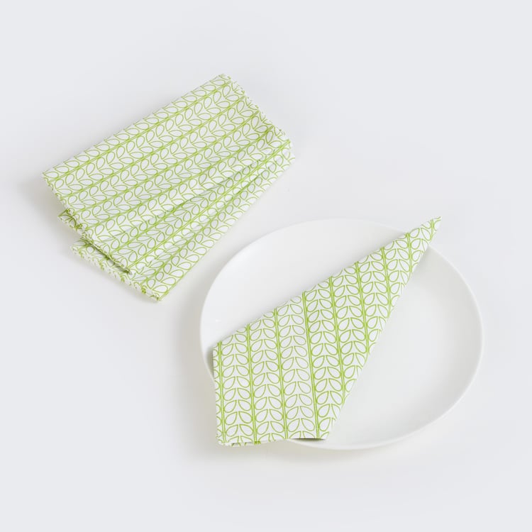 Corsica Retroglitz Set of 4 Cotton Blend Printed Napkins