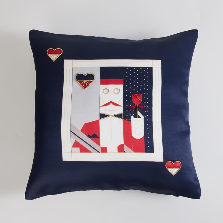 Raisa Digital Print Cushion Cover - 40x40cm