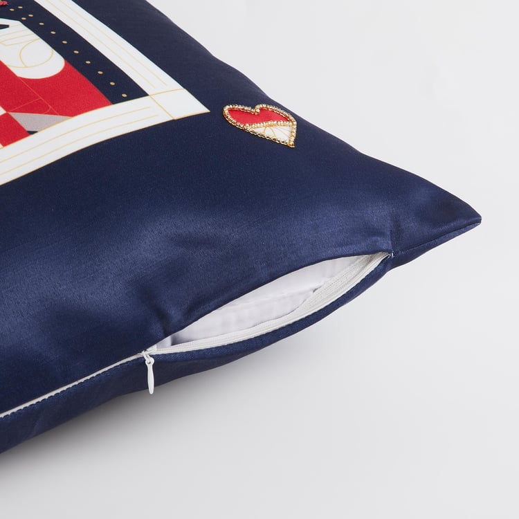 Raisa Digital Print Cushion Cover - 40x40cm