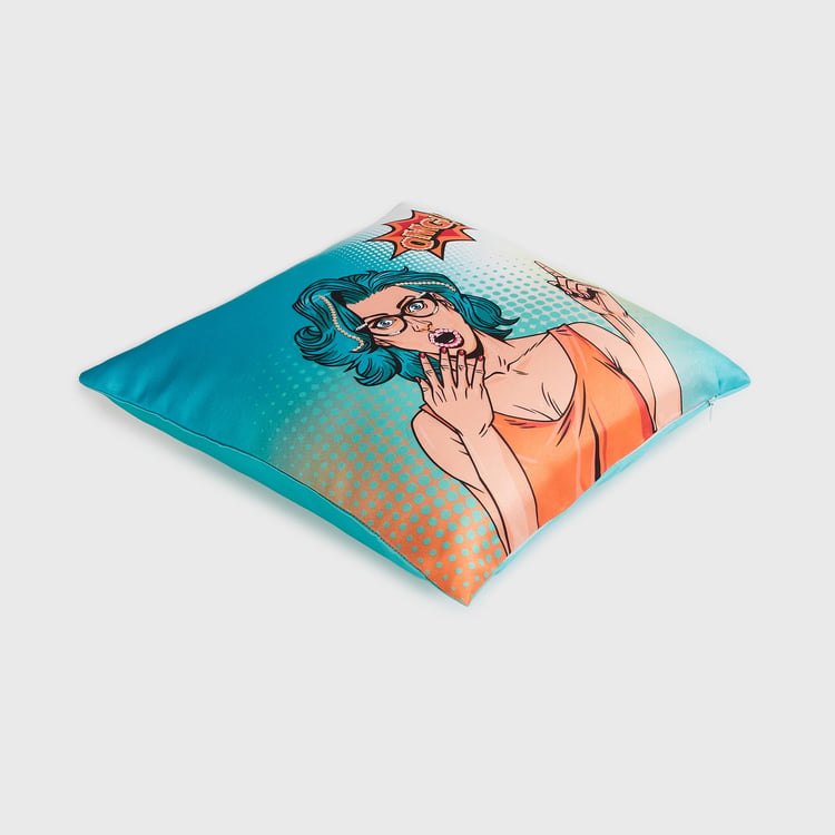 Raisa Digital Print Cushion Cover - 40x40cm