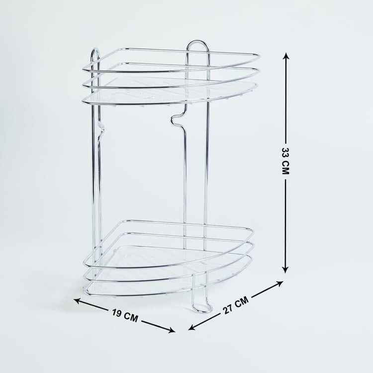 Orion Polypropylene 2-Tier Corner Rack