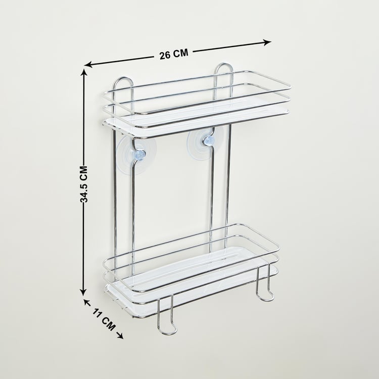 Orion Polypropylene 2-Tier Bath Caddy