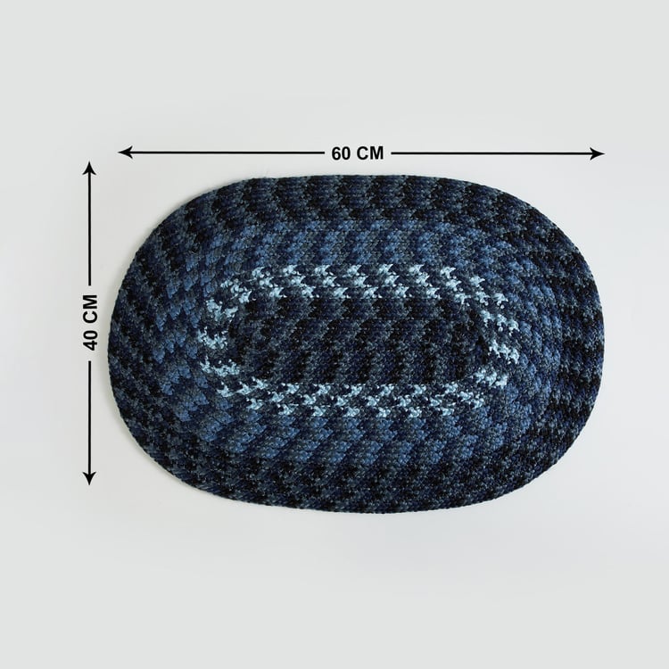 Freda Elena Braided Doormat - 40x60cm