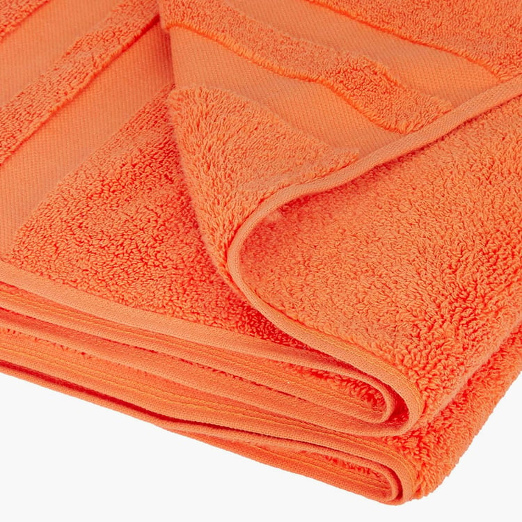 PORTICO Cloud Ultralux Orange Cotton Bath Towel - 60x120cm