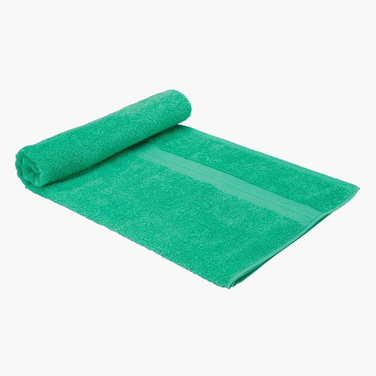 PORTICO Eva Green Textured Cotton Bath Towel - 90x180cm