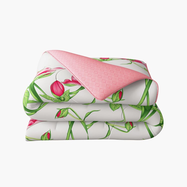 PORTICO Cadence Multicolour Printed Cotton Single Comforter - 152x224 cm
