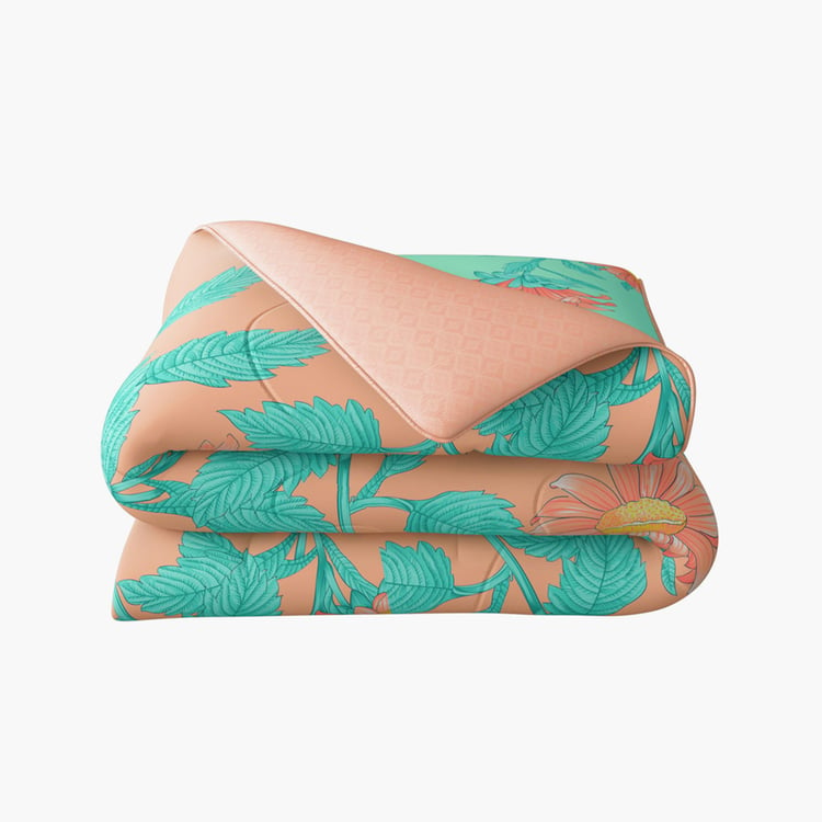 PORTICO Cadence Multicolour Printed Cotton King Comforter - 224x274cm