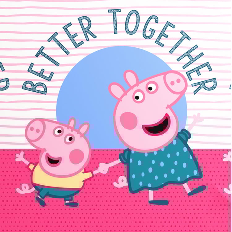 PORTICO License Pink Printed Cotton Super King Bedsheet Set - 274x274cm - 3Pcs