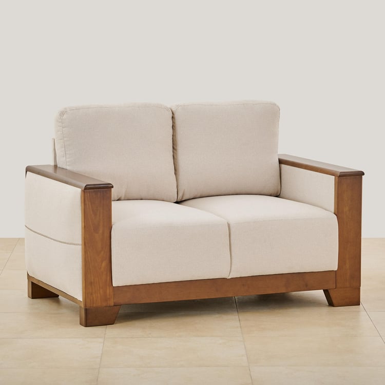 Erica Fabric 2-Seater Sofa - Beige