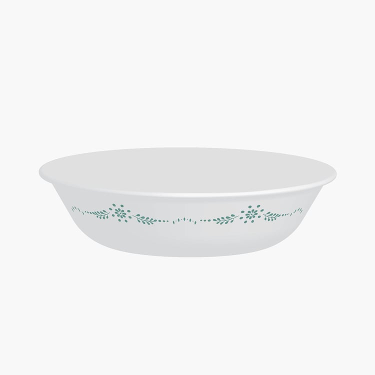 CORELLE Livingware White Printed Desert Bowl - 290ml