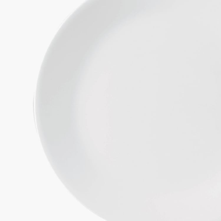 CORELLE Winter Frost White Vitrelle Glass Round Dinner Plate - 26cm