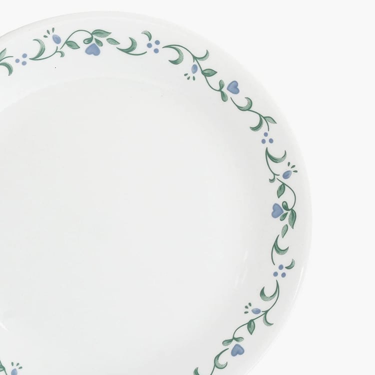 CORELLE Livingware White Printed Dinner Plate - 26cm