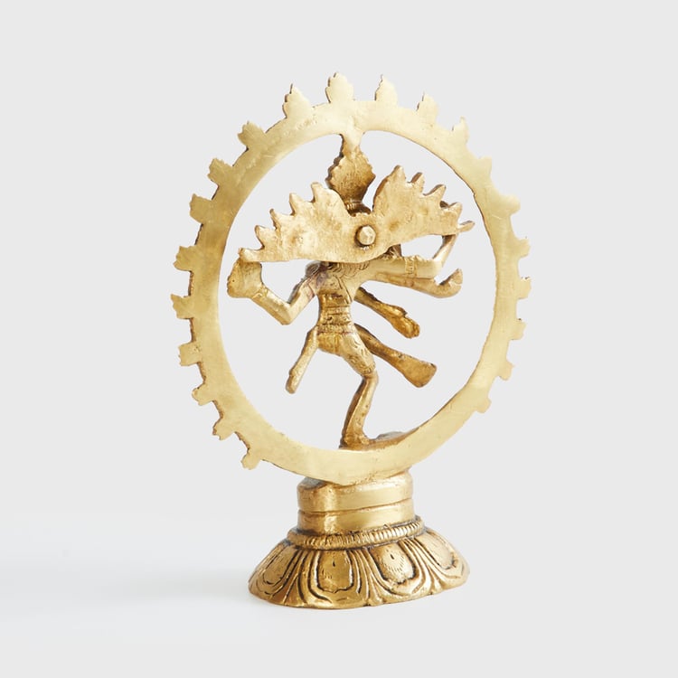 Corsica Mystic India Brass Natraj Figurine